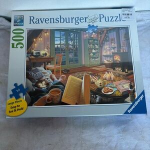 Ravensburger 500 piece NEW in packaging jigsaw puzzle. Larger pieces